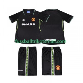 Fußballtrikots Manchester United 1999 Retro Kinder 1998 Kurzarm 3rd trikot kaufen